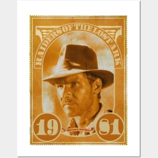 Raiders of the Lost Ark Stamp Posters and Art